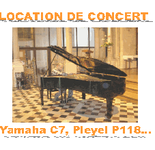 location de concert