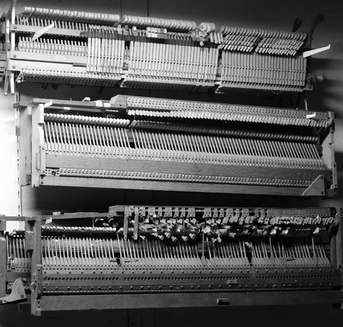Mécaniques de pianos suspendues