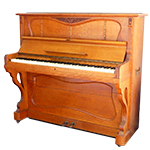 piano droit de Bruxelles